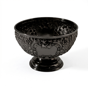 Ensemble de bols à pieds en laiton faits à la main, bols de service décoratifs en métal pour la table et la décoration de fête, vaisselle, bol de service - Product Image 4
