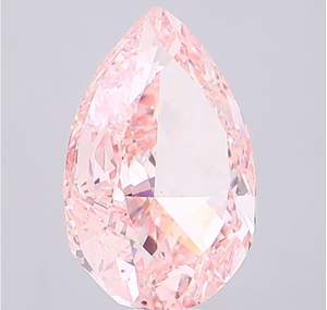Diamante Cultivado en Laboratorio con Certificación IGI, 25.14 CT, Corte Pera Modificado, Color Rosa Intenso Fantasía, Claridad VS2, Diamante CVD LG 735551053 - Product Image 4