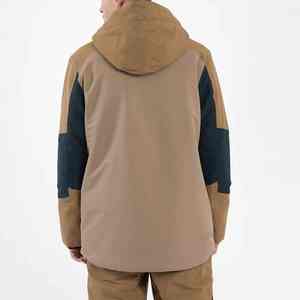 Veste de ski coupe-vent pour homme et femme, design personnalisé, veste de ski sportive légère, imperméable, fermeture éclair, veste de snowboard - Product Image 3