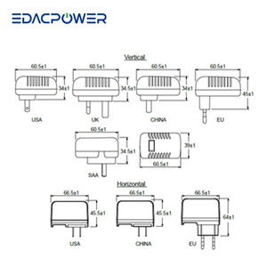9~13V 20W 2A MAX. EA1019BYZS AC/DC Wall Mount Adapters For ITE use - Product Image 2
