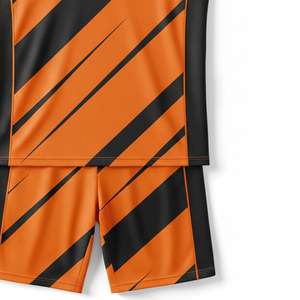 Ensemble d'uniformes de basketball sublimés haute performance, légers, à séchage rapide, pour hommes, vêtements d'entraînement de basketball, design personnalisé - Product Image 2