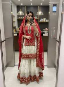 Realza la Belleza de tu Armario con este Conjunto de Salwar Kameez Recién Lanzado para Mujer - Estilo Moderno para Fiestas - Product Image 2