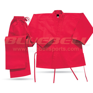 Uniforme de karaté sur mesure pour adultes avec logo frontal, 100% coton, séchage rapide, respirant, vêtements d'entraînement d'arts martiaux en vente en ligne - Product Image 6