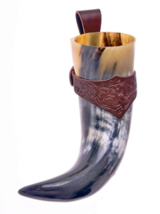 Nouveauté : Corne à boire viking écologique avec support, design moderne fait main, qualité supérieure - Product Image 3