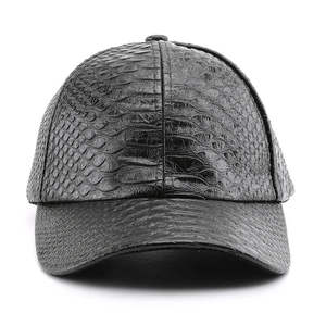 Gorra de Béisbol de Cuero con Bordado 3D, Ajustable, de 5 Paneles, con Visera Plana, Unisex, para Deportes al Aire Libre, Venta al Por Mayor - Product Image 3
