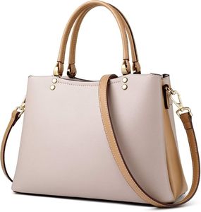 Bolso de mano de cuero para mujer, de alta calidad, cuero vacuno, personalizado, a la moda, clásico, de lujo. - Product Image 1