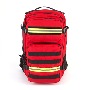 Red Tactical Emergency Medical <b>Backpack</b> Water Resistant Reflective First Aid <b>Bag</b> Tactical Trauma Rucksack <b>laptop</b> <b>bag</b> - Product Image 1
