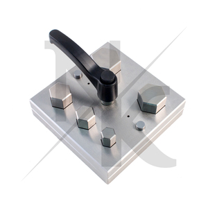 Juego de Cortadores de Disco Hexagonales de Acero Inoxidable, Herramientas para Hacer Joyas, Bloque de Punzonado de Chapa Metálica, Palanca, Herramientas para Orfebrería, Moldeado de Metales - Product Image 2