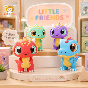 Jouet dinosaure <span class=keywords><strong>en</strong></span> plastique mignon personnalisé TUSALMO de 15 cm, dinosaure parlant <span class=keywords><strong>en</strong></span> vinyle souple PVC, éducatif pour enfants, unisexe, OEM ODM - Product Image 4