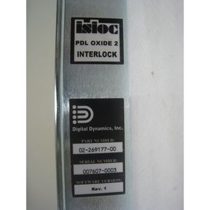 ISIOC PDL OXIDE 2 INTERLOCK NOVELLUS 02-269177-00 - อุปกรณ์และชิ้นส่วนเซมิคอนดักเตอร์ระดับโลกที่เชื่อถือได้ - Product Image 2