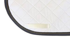 Selle de cheval en tissu satiné de luxe, douce et confortable, best-seller, vente en gros, fabrication sur mesure pour équipement d'équitation haut de gamme - Product Image 2