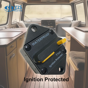 Disjoncteur marin étanche IP67 à réinitialisation commutable pour bateau - Product Image 5