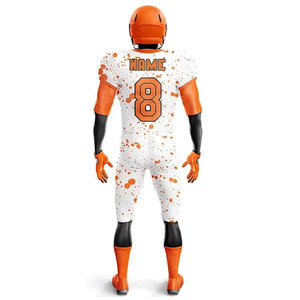Uniforme de Fútbol Americano Personalizado al por Mayor, Nuevo Estilo, de Secado Rápido y Transpirable - Product Image 3