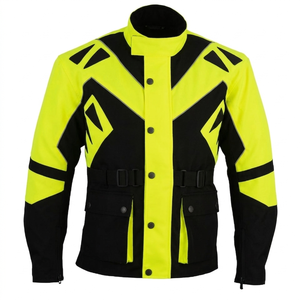 Veste de course d'hiver pour homme en mélange polyester-coton, manches longues, impression par transfert thermique, veste de moto, vêtements de sport décontractés, OEM - Product Image 4