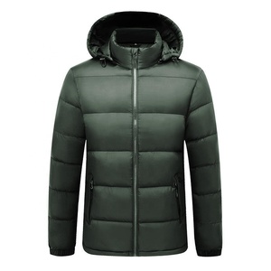Doudoune légère pour homme, manteau d'hiver personnalisé avec col montant, doudoune ultralégère pour l'extérieur - Product Image 3