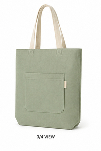 COTTON VOYAGE Custom High Quality Low Price Durable Large Capacity Canvas Shopping Tote <b>Bag</b> open Closure <b>Long</b> Handle Shopping - Product Image 6