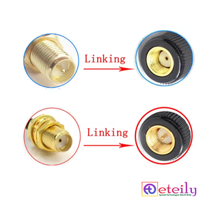 เสาอากาศแม่เหล็กยาง5dBi eteily 868MHz พร้อมสาย RG174และตัวเชื่อมต่อ SMA ตัวผู้ผลิตในประเทศอินเดียเพื่อการสื่อสาร - Product Image 4