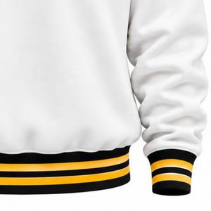 Pull en maille classique pour femme, col rond, manches longues, bordure côtelée, haut décontracté et confortable pour l'automne et l'hiver - Product Image 5