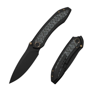 Couteaux pliants de poche compacts avec lame en acier inoxydable et poignée pratique pour le camping, la pêche, la randonnée et les activités de plein air - Product Image 1