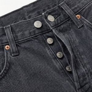 Shorts de Mezclilla Modernos para Mujer, Cintura Media, Estilo Boyfriend, Diseño Elegante de Verano, Tela Premium, Color Personalizado - Product Image 4