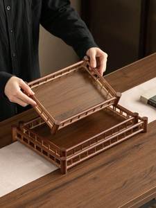Bandeja de Servir Moderna de Metal Premium, Antiadherente y Ecológica, LE-F11121, Linea Exports Inc - Product Image 1