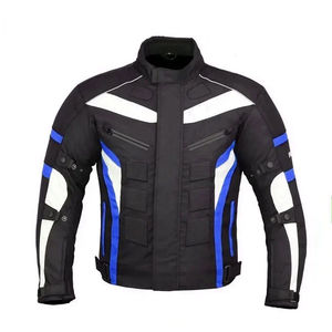 Blouson de moto respirant et imperméable pour homme avec logo personnalisé, prix de gros, équipement de sécurité moto personnalisable OEM - Product Image 3