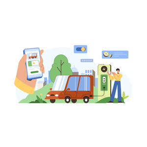 Développement d'applications pour stations de recharge de véhicules électriques pour les entreprises de mobilité intelligente - Développement personnalisé d'applications de recharge pour véhicules électriques - Product Image 1