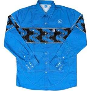 เสื้อเชิ้ตทำงานแขนยาวทนไฟ FR สำหรับงานเชื่อม ผู้ชาย น้ำหนักเบา 6.5 ออนซ์ ลายสก็อต ติดกระดุม เสื้อ FR 7 ออนซ์ - Product Image 6