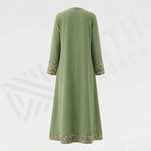 Nouvelle Collection : Abaya Musulmane Élégante pour Femme, Coupe Ample, Manches Longues, Col Montant, Couleur Personnalisable, Logo Personnalisé, Robe Modeste - Product Image 2
