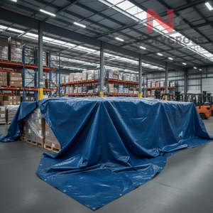 Bâche en polyéthylène économique – Feuille de PE imperméable et résistante aux UV pour les chantiers de construction et les applications de stockage - Product Image 1