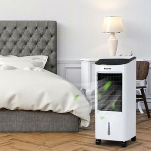 Ventilatore Raffrescatore Evaporativo Portatile con Umidificatore e Telecomando per Casa e Ufficio - Product Image 2