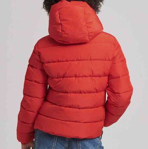 Chaqueta Acolchada Gruesa de Estilo Urbano Personalizable para Mujer, Chaqueta Acolchada Informal de Lona para Mujer - Product Image 2