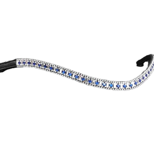 Horse Brow Band avec Crystal Design Stable Horse Equipment Elegant Bling Horse Care Products. - Product Image 6