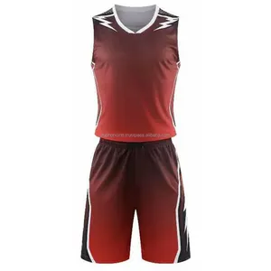 Custom Logo Basketball Jersey Men Wholesale Blank Plain Jerseys Sublimated Team Basketball Uniform Set Clothing Basketball Wear