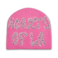 Gorro de punto estilo Y2K con diseño de telaraña jacquard para hombre y mujer, gorro de punto al por mayor con logotipo personalizable, gorro para el frío.