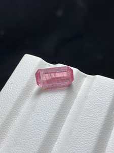 Turmalina rosa natural, piedra preciosa de corte largo tipo cojín, turmalina suelta de Afganistán para la fabricación de joyas. - Product Image 6