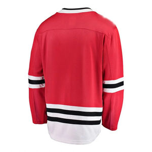 Maillot de hockey sur glace 100% polyester, maillot de hockey sur glace en taille adulte, couleur unie, équipe sportive - Product Image 4
