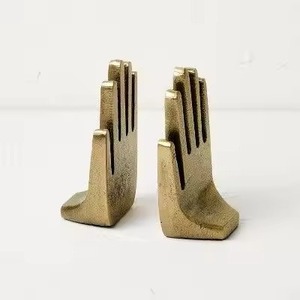 Strong Metal Bookends Heavy Duty Book Holder Non Slip Book Stopper <b>Office</b> Desk <b>Shelf</b> Organizer - Product Image 4