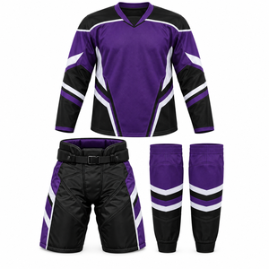 Uniforme de Hockey sobre Hielo de Alta Calidad, Último Diseño, Nueva Llegada, Hecho de Poliéster, para Venta en Línea, Servicio OEM - Product Image 1