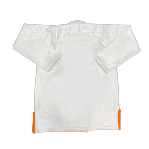Uniforme de Jiu Jitsu Brasileño Blanco para Adultos Unisex, Kimono Premium de BJJ, 100% Algodón, Resistente para Grappling - Product Image 4
