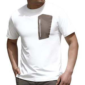 Camiseta Personalizable para Hombre, 100% Algodón, Transpirable, de Secado Rápido, Precio Económico, Duradera, Estilo Urbano, Tendencia 2026, Corte Ajustado - Product Image 6