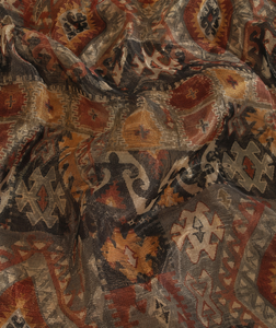 Printed Metallic 100% Polyester 120GSM Geometric Pattern Woven <b>Fabric</b> for Cushion Covers Wedding Home Decor - Product Image 1