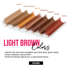 Charmlash Lashes Wholesale Box Brown Lash Extensions Lash Boxes Eye-catching Light Brown Unique Natural Look Custom Packaging - Product Image 5