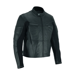 Chaqueta de montar de cuero para todas las estaciones aprobada por CE para hombre, chaqueta de motorista duradera con características impermeables a prueba de viento, ropa deportiva de talla grande - Product Image 5