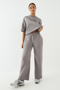 <b>Women</b>’s Taupe Wide Leg Sweatpants Casual <b>Loose</b> Fit High Waist Straight Leg Lounge <b>Trousers</b> Athletic Track Pants Wholesale Outfit - Product Image 5