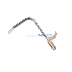 DAVICON BREAST ENGLER RETRACTOR FIBER <b>OPTIC</b> 65MMX12MM WIDE WITH TEETH - Product Image 4