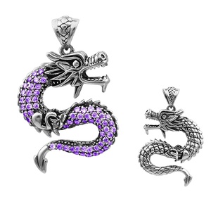 Dragon Jewelry 925 Sterling Necklace - Product Image 1
