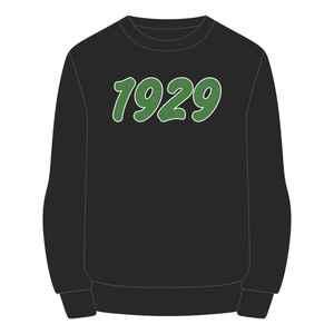 Sweat-shirt noir Iota Phi Lambda Sorority, vêtements à lettres grecques, année de fondation 1929, pull décontracté à col rond pour femme - Product Image 1