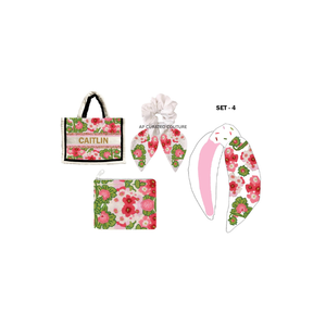 Summer Beach Day Collection: Customized Palm Tree Seed-Beaded Tote <b>Bags</b> Combo <b>Set</b> with Special Offers for beach party celebrated - Product Image 4