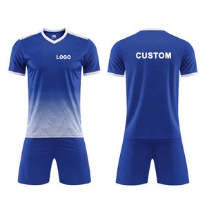 ชุดทีมฟุตบอลพรีเมียม เสื้อและกางเกงขาสั้น ชุดยูนิฟอร์มกีฬา ปรับแต่งได้ พิมพ์ลายตามสั่ง ผ้าแห้งเร็ว - Product Image 6
